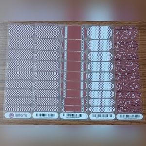 ⚜️ Jamberry Nail Wraps ⚜️ New In Pack ⚜️ J4 ⚜️ Marsala Bundle 2 ⚜️ Lot of 4pks⚜️